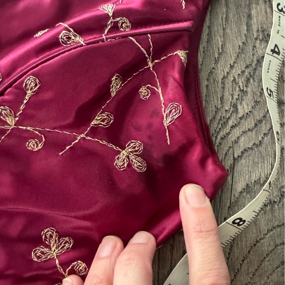 Vintage Jessica McClintock Gunne Sax Floor Length Gown - Picture 9 of 11